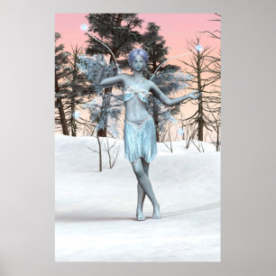 Póster Hada de Hielo