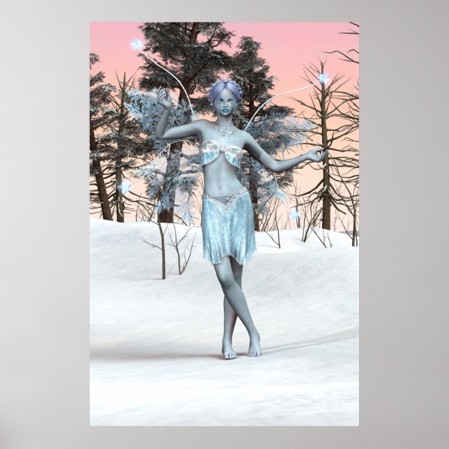 Póster Hada de Hielo (Frente)