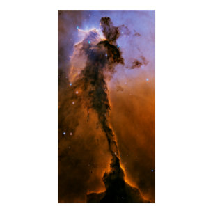 Póster Hada de la nebulosa del águila NASA Abstracto
