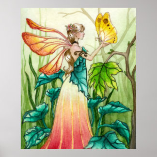 Póster Hada de primavera