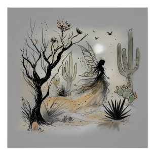 Póster Hada del Desierto