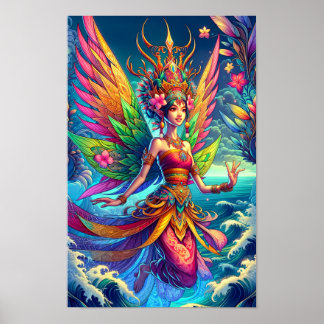 Póster Hada indonesia