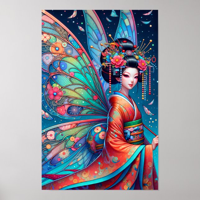 Póster Hada japonesa (Frente)