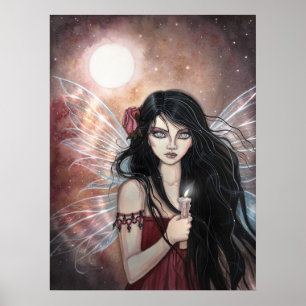 Póster Hada Mística del Crepúsculo Terrenal