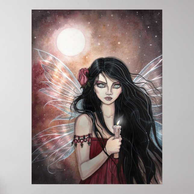 Póster Hada Mística del Crepúsculo Terrenal (Frente)
