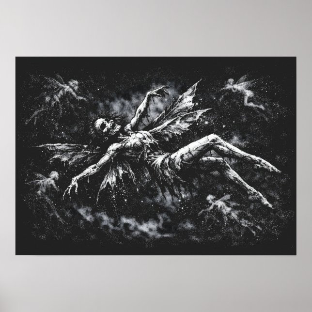 Póster Hada Muerta por BurnsInHell (Frente)