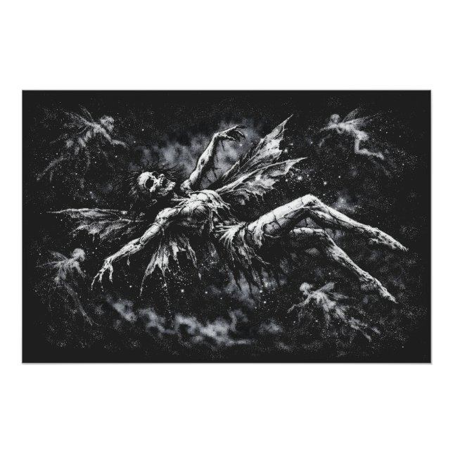 Póster Hada Muerta por BurnsInHell (Anverso)