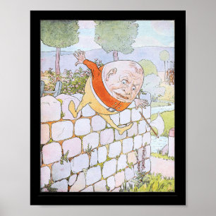 Póster Hada Retro La Gran Caída Humpty Dumpty 1