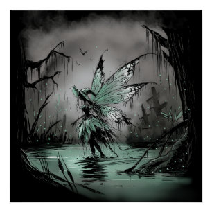 Póster Hada Swamp