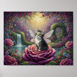 Póster HadaDelJardínDeRosas