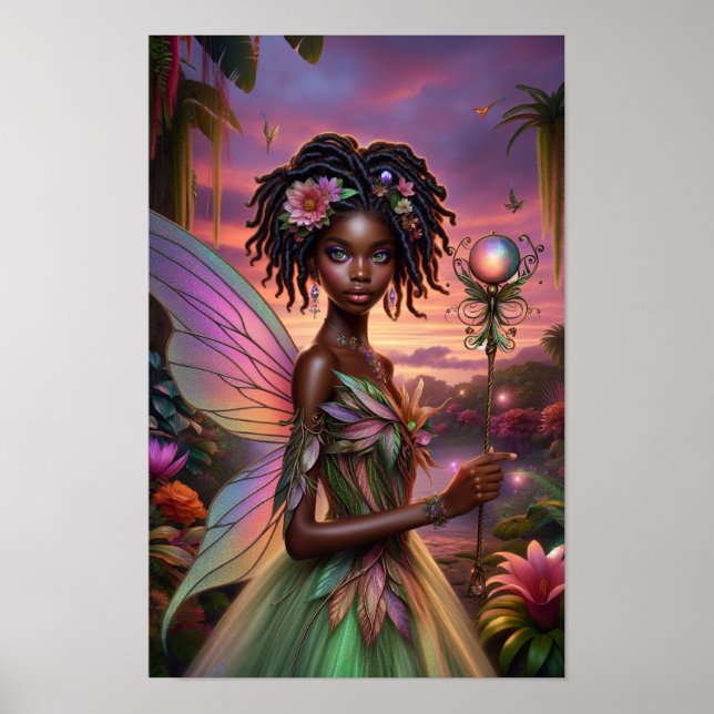 Póster Hadas africanas (Frente)