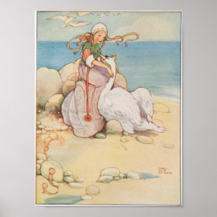 Póster Hadas de Hans Andersen por Mabel L. Attwell