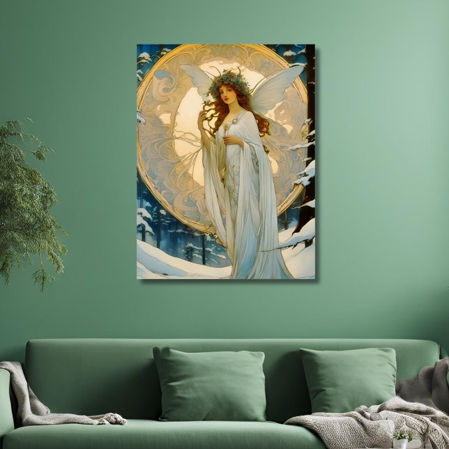 Póster hadas de invierno - artístico (Subido por el creador)