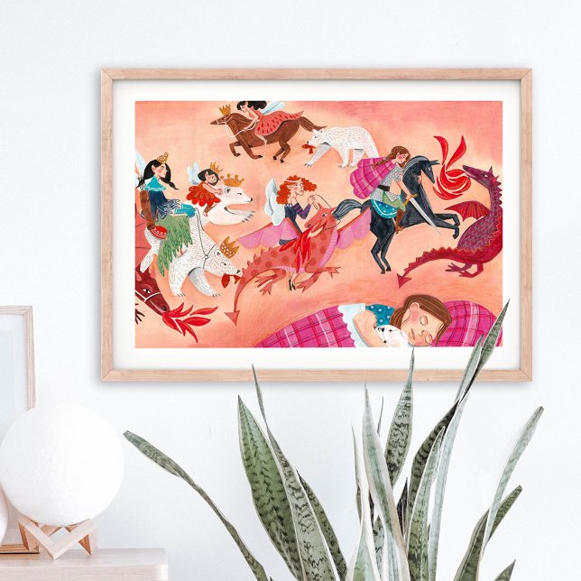 Póster Hadas infantiles y ilustracion de cuento de hadas  (Subido por el creador)