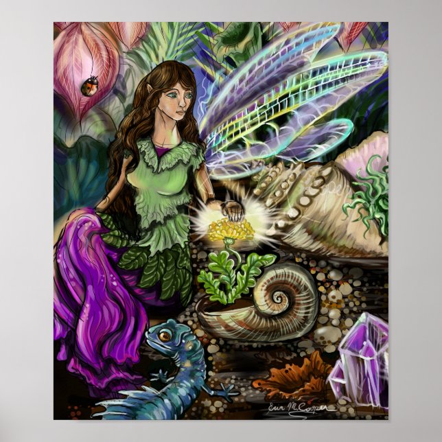 Póster Hadas y nuevos amigos (Frente)