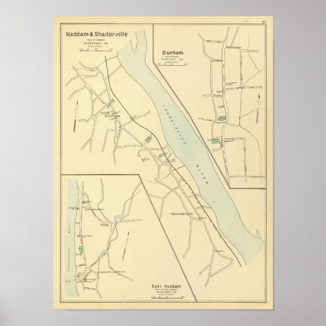 Póster Haddam, Shailorville (Frente)