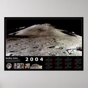 Póster Hadley Delta Calendar 2004