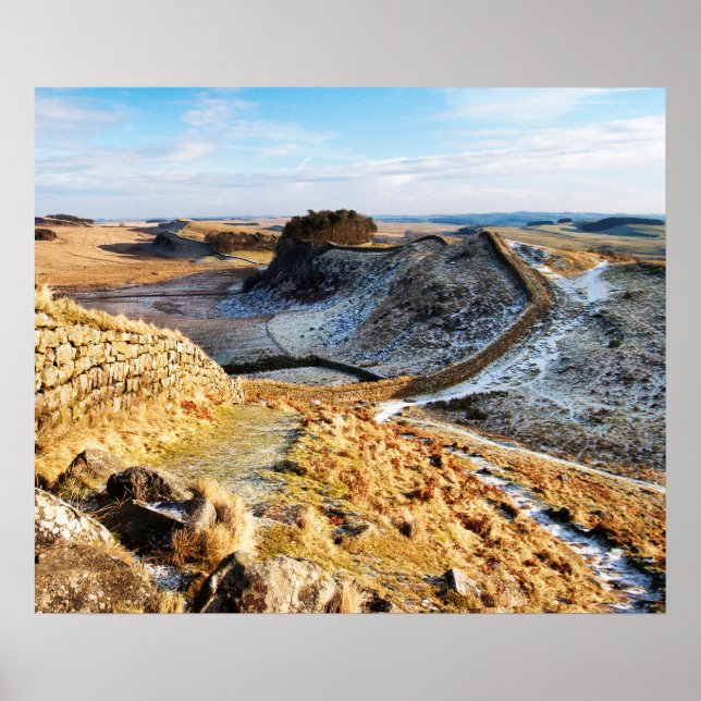 Póster Hadrians Wall Poster/Print (Frente)