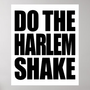 Póster Haga la sacudida de Harlem