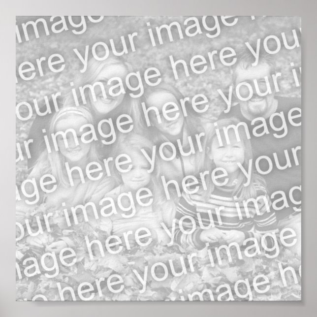 Póster Haga su propio poster de diseño (Frente)