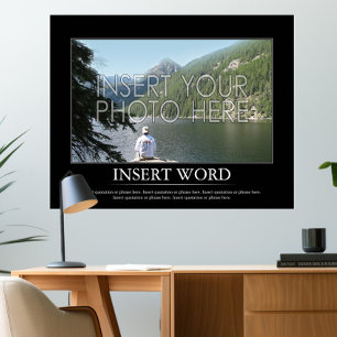 Póster Haga su propio Poster motivacional