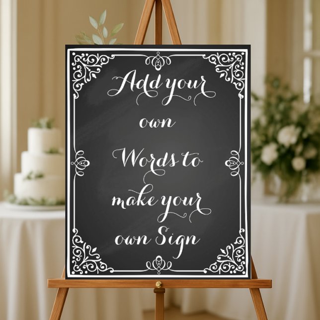 Póster Haga su propio poster para su fiesta o boda (Subido por el creador)