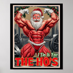 Póster Hágalo por el musculoso de la bomba del Ho Santa B