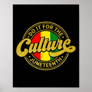Póster Hágalo Por La Cultura Ausente Camisas Negras Histo