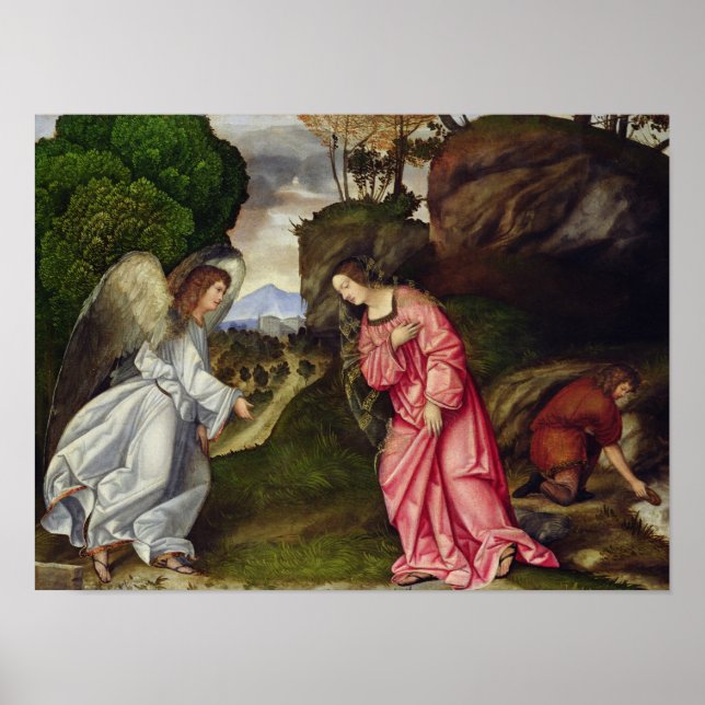 Póster Hagar y el Ángel (Frente)