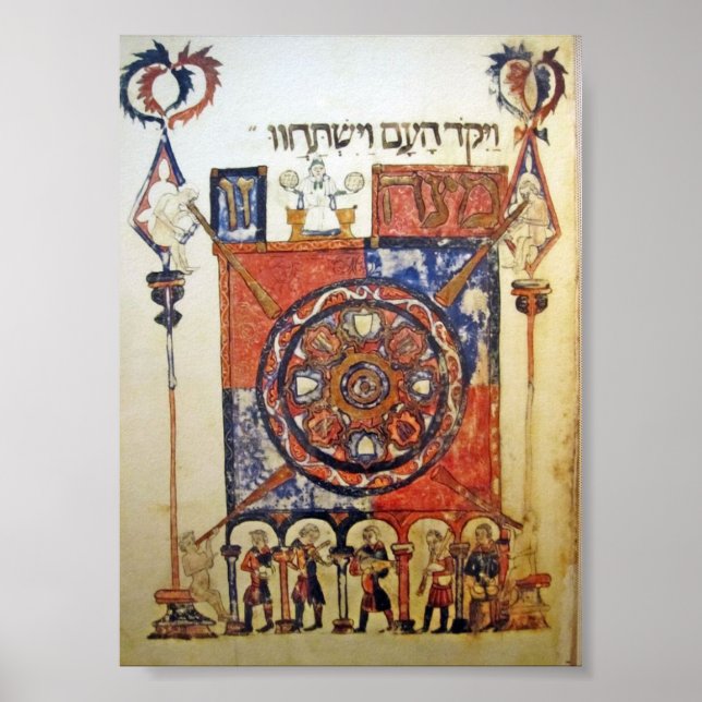 Póster Haggada de Barcelona (Frente)