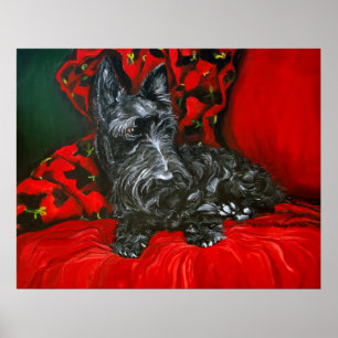 Póster Haggis the Scottish Terrier