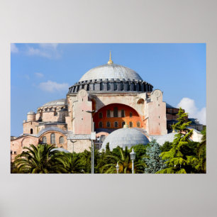 Póster Hagia Sophia en Estambul