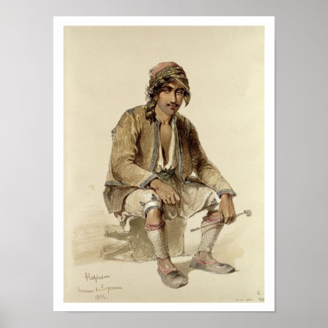 Póster Hagiadur - from Erzerum, 1856 (Frente)