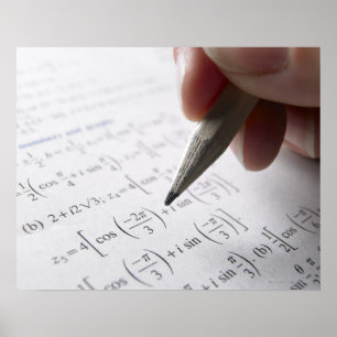 Póster Hago la tarea matemática