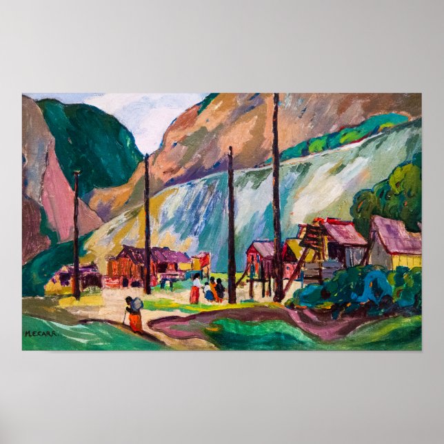 Póster Hagwilget | Emily Carr | (Frente)