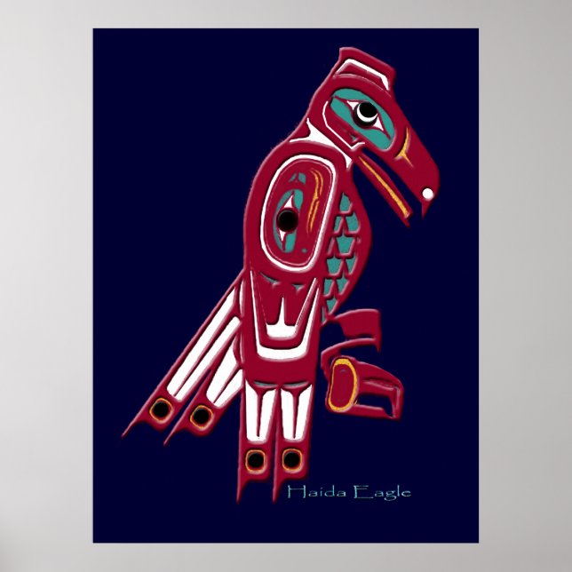 PÓSTER HAIDA EAGLE (Frente)