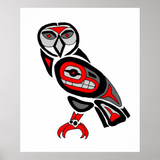 Póster Haida Owl 2014