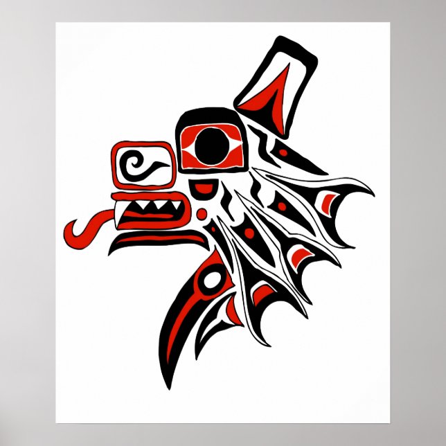 Póster haida wolf 2012 (Frente)