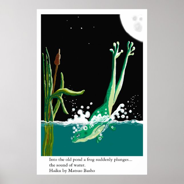 Póster Haiku (Frente)