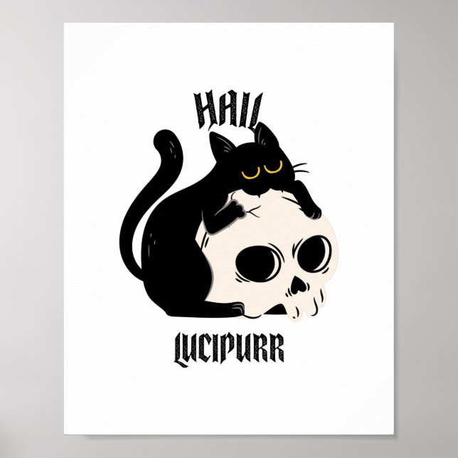 Póster Hail Lucipurr (Frente)