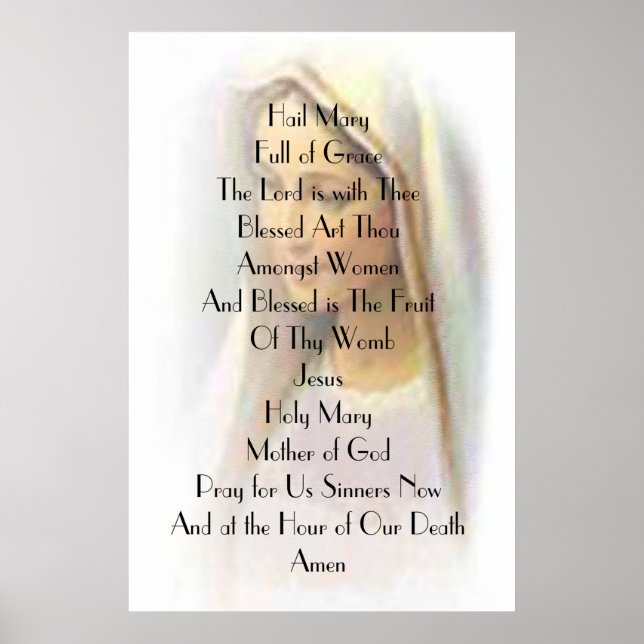 Póster Hail Mary (Frente)