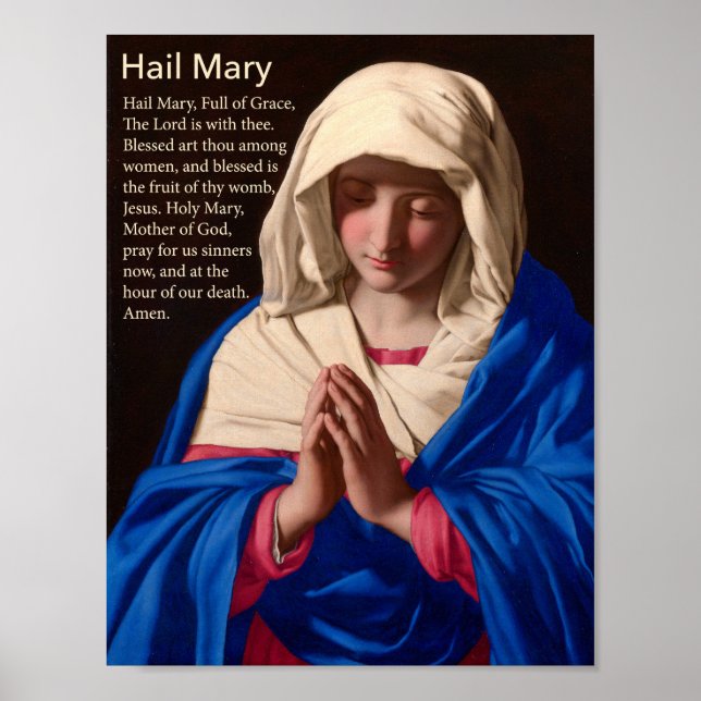 Póster Hail Mary Prayer Poster (Frente)