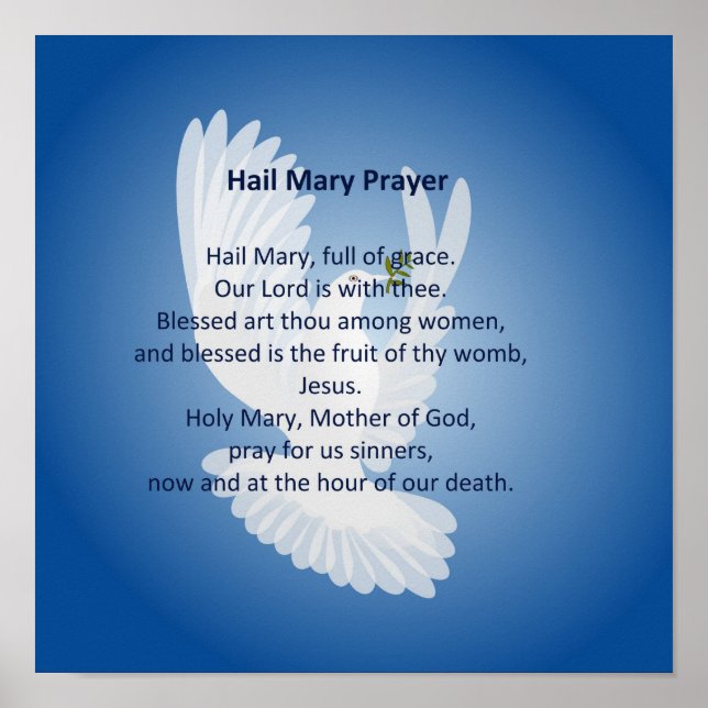 Póster Hail Mary Prayer Poster (Frente)