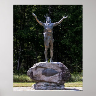 Póster Hail to the Sunrise Statue