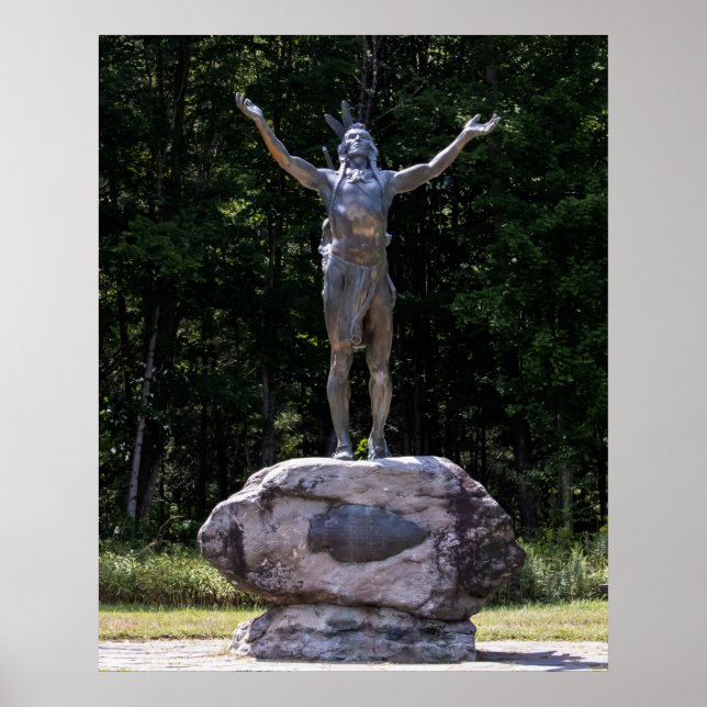 Póster Hail to the Sunrise Statue (Frente)