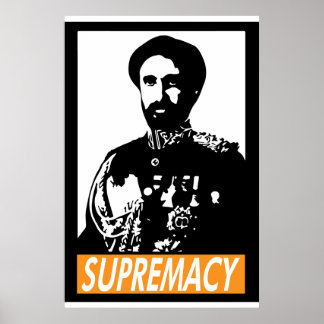 Póster Haile Selassie I SUPREMACY Poster