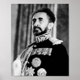 Póster Haile Selassie Leon Rasta Solomon Jah Rastafari