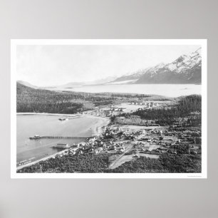 Póster Haines Alaska Fort Seward 1912