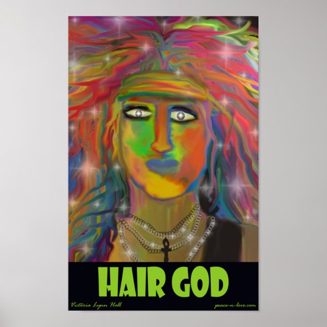 Póster Hair God Art Poster (Frente)