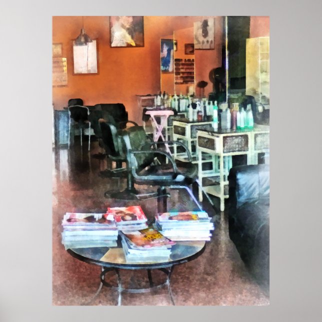 Póster Hair Salon (Frente)